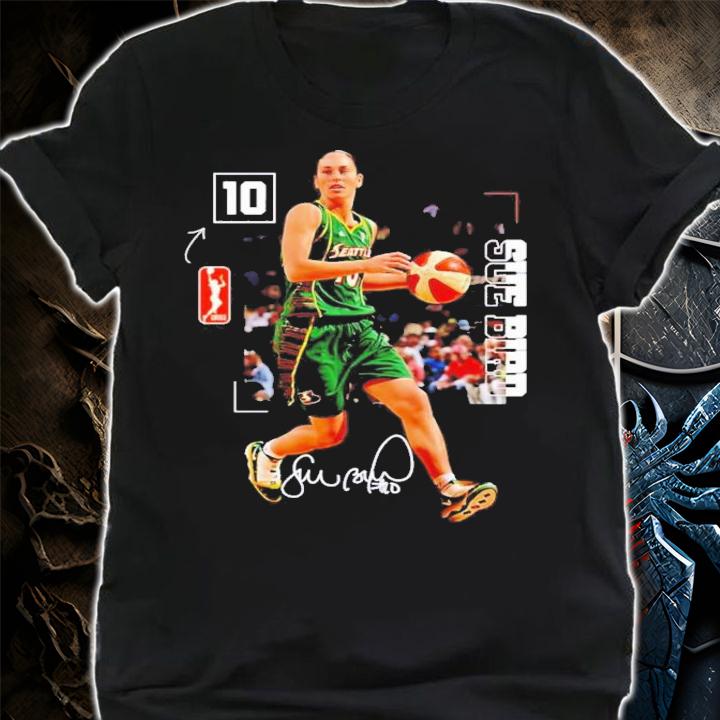 WNBA Sue Bird No 10 Basketball T-Shirt t-shirt