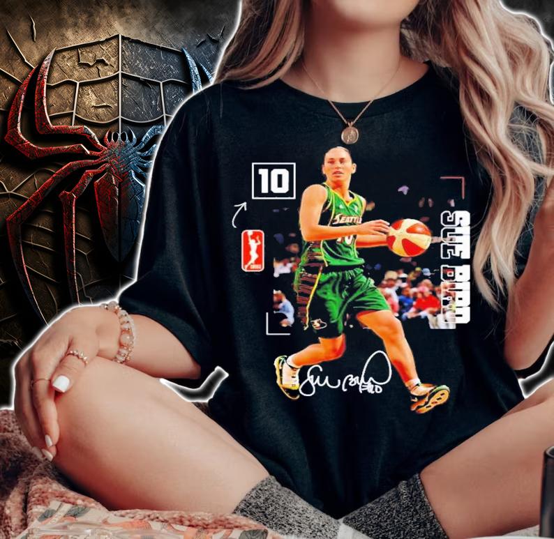 WNBA Sue Bird No 10 Basketball T-Shirt t-shirt