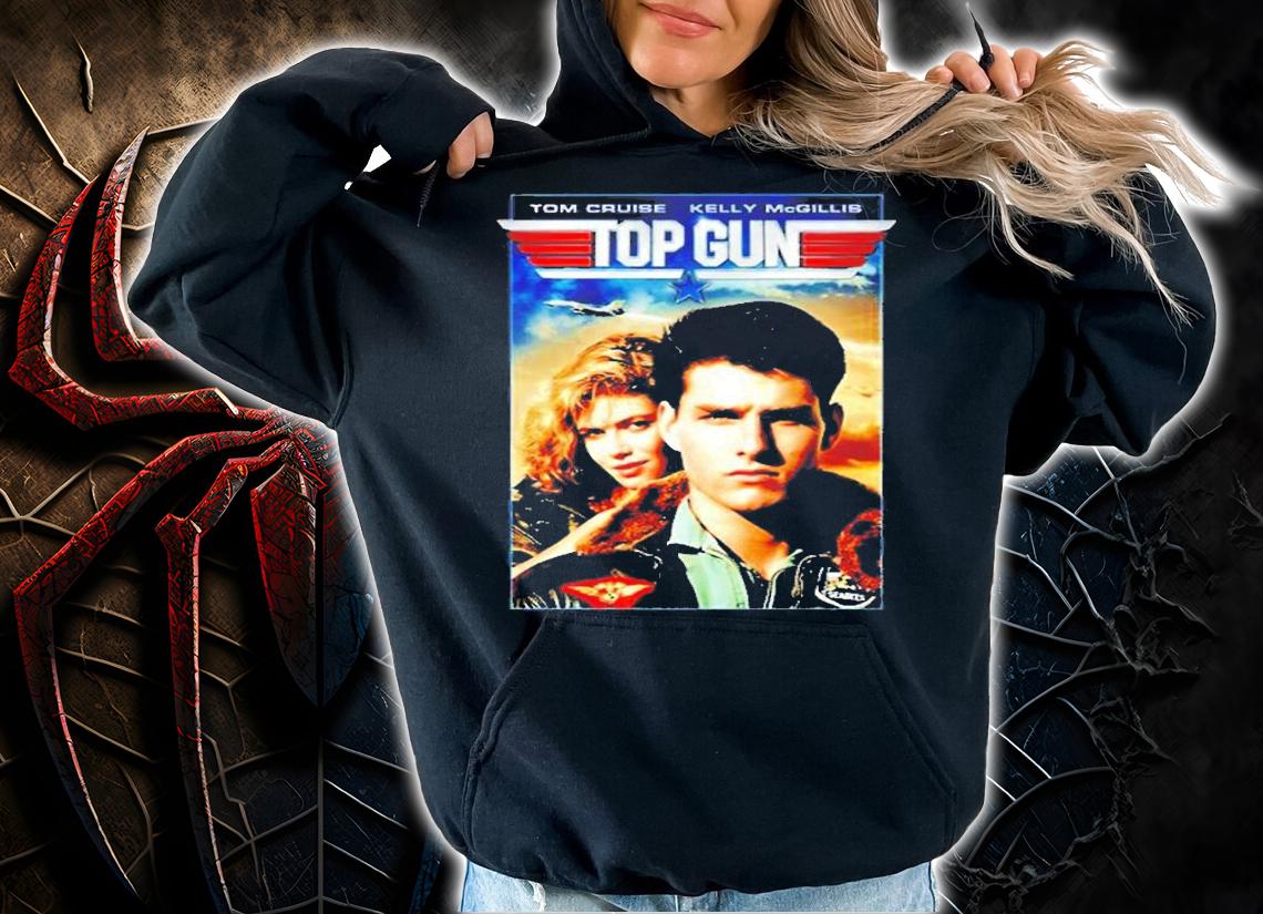 Tom Cruise Kelly Mcgillis Top Gun Poster T-Shirt t-shirt hoodie