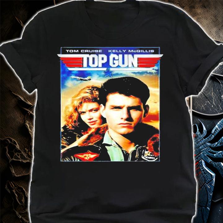 Tom Cruise Kelly Mcgillis Top Gun Poster T-Shirt t-shirt shirt