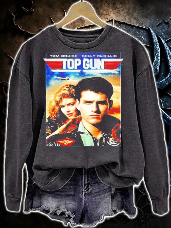 Tom Cruise Kelly Mcgillis Top Gun Poster T-Shirt t-shirt sweatshirt