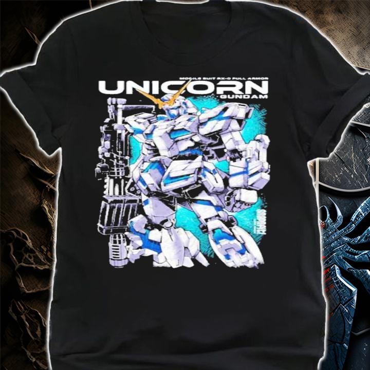 Unicorn Gundam RX-0 Full Armor Shirt t-shirt shirt