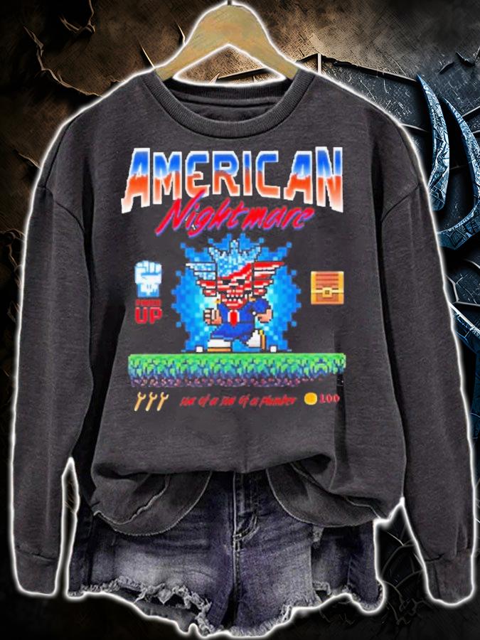 WWE American Nightmare T-Shirt t-shirt sweatshirt