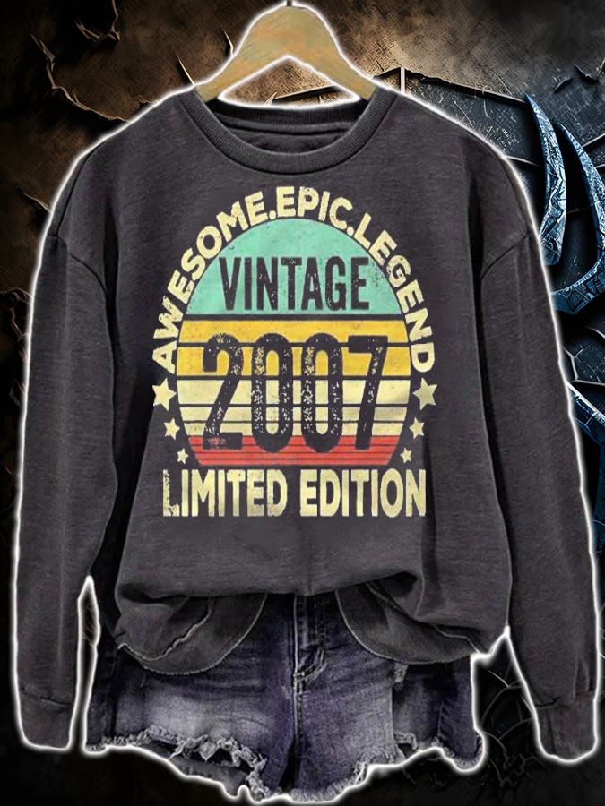 14 Years Old Retro Vintage Awesome Birthday 2007 Premium Shirt t-shirt