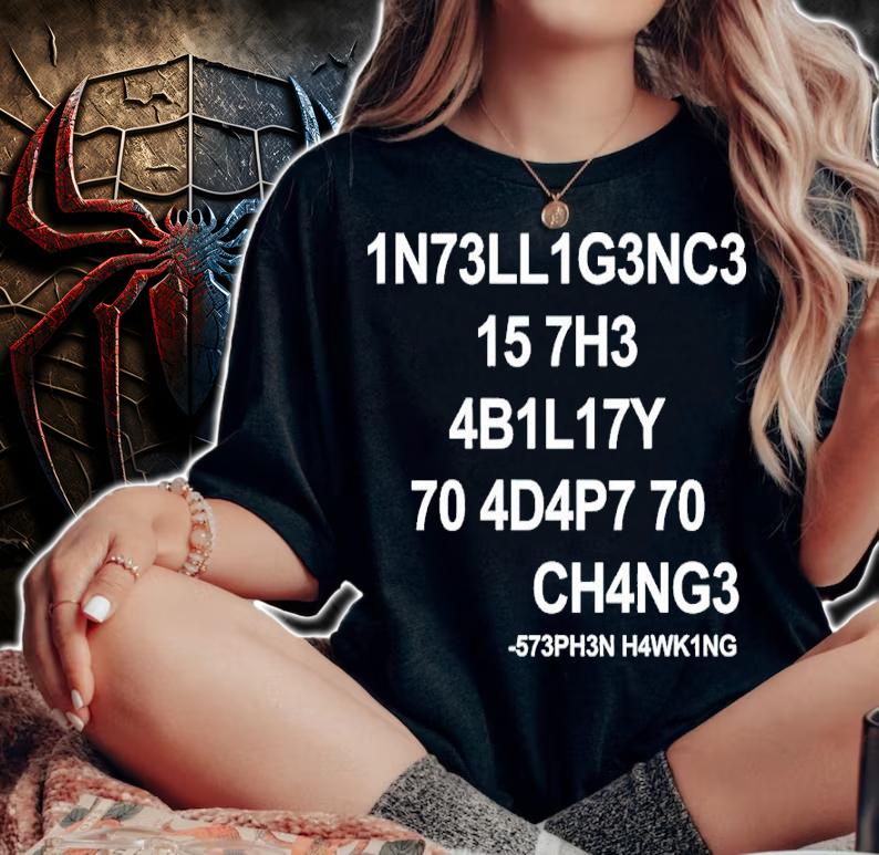 1N73LL1G3NC3 15 7H3 4B1L17Y 70 Shirt t-shirt woman shirt