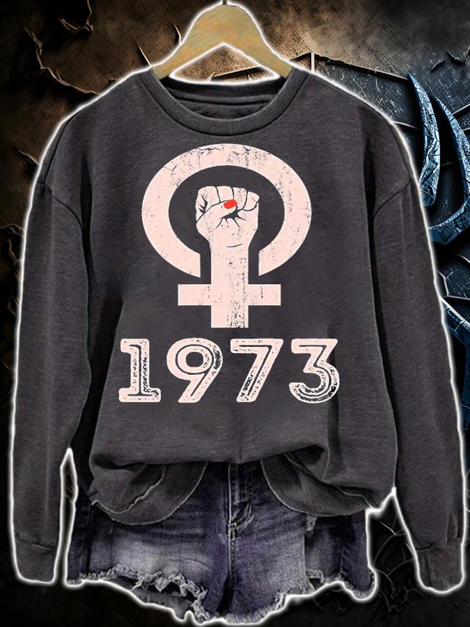 1973 Feminism Pro Choice Women's Rights Justice Roe V Wade T-Shirt t-shirt