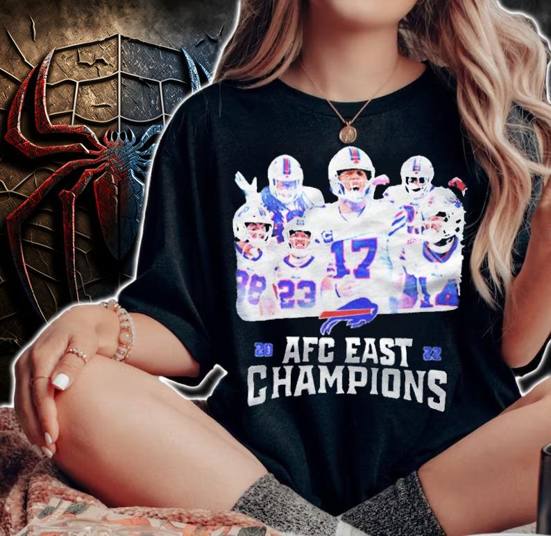 2022 Buffalo Bills Wins Afc East Champions New T-shirt t-shirt
