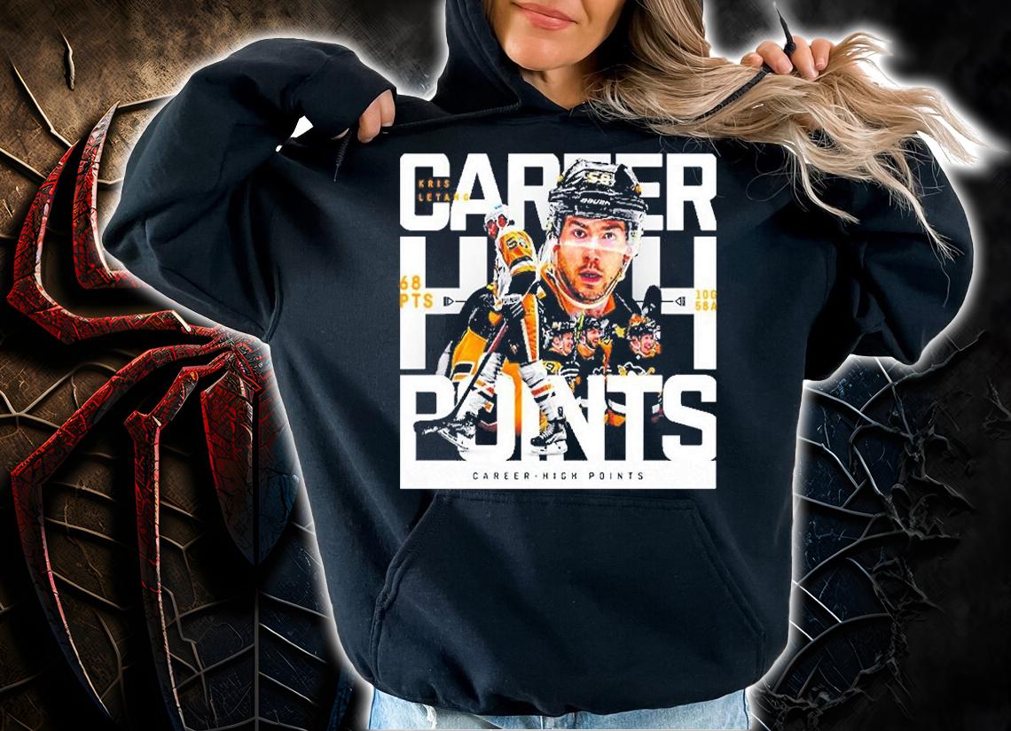 A Career Year For Kris Letang Pittsburgh Penguins NHL T-Shirt t-shirt hoodie