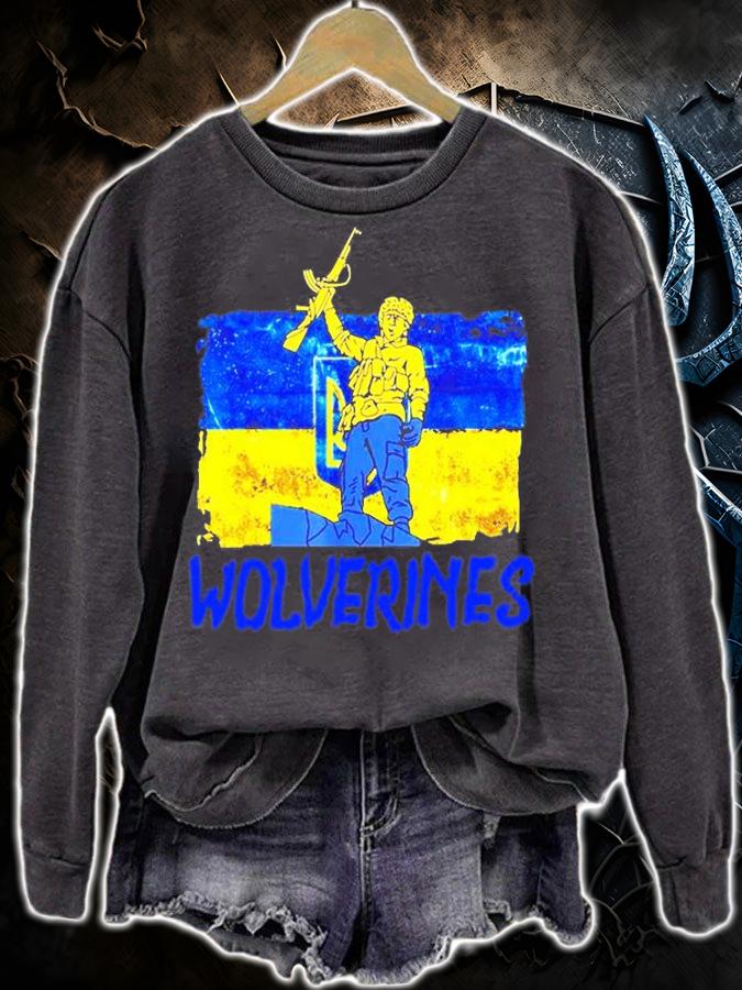 Adam Kinzinger Wolverines Love Ukrainian Soldiers T-Shirt t-shirt
