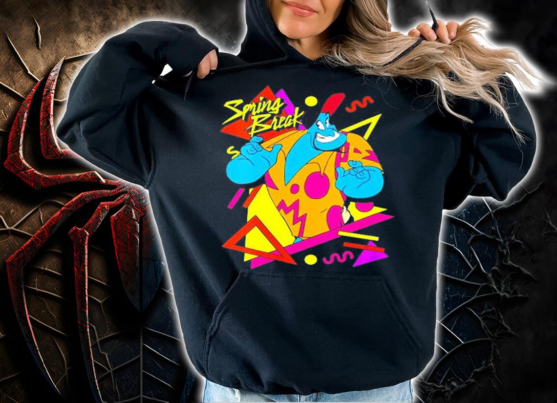 Aladdin Genie Spring Break 90S Style Portrait T-Shirt t-shirt