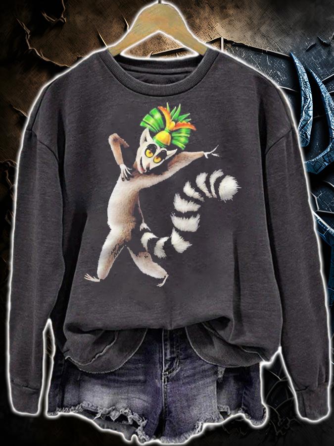 All Hail King Julien Pullover T-shirt t-shirt sweatshirt