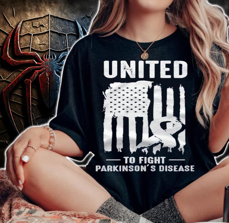 Americans United Against Parkinsons Disease shirt t-shirt woman shirt