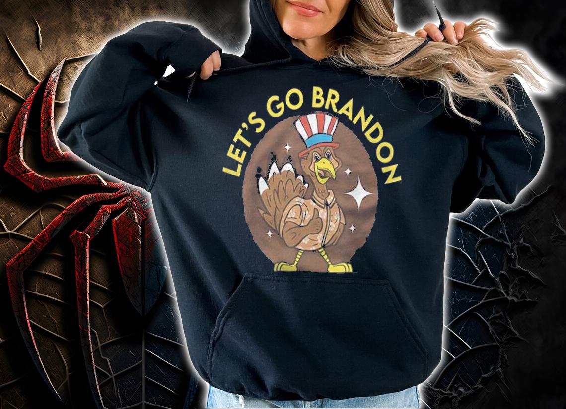 Anti President let's Go Brandon Thanksgiving Day Turkey Funny T-Shirt t-shirt hoodie