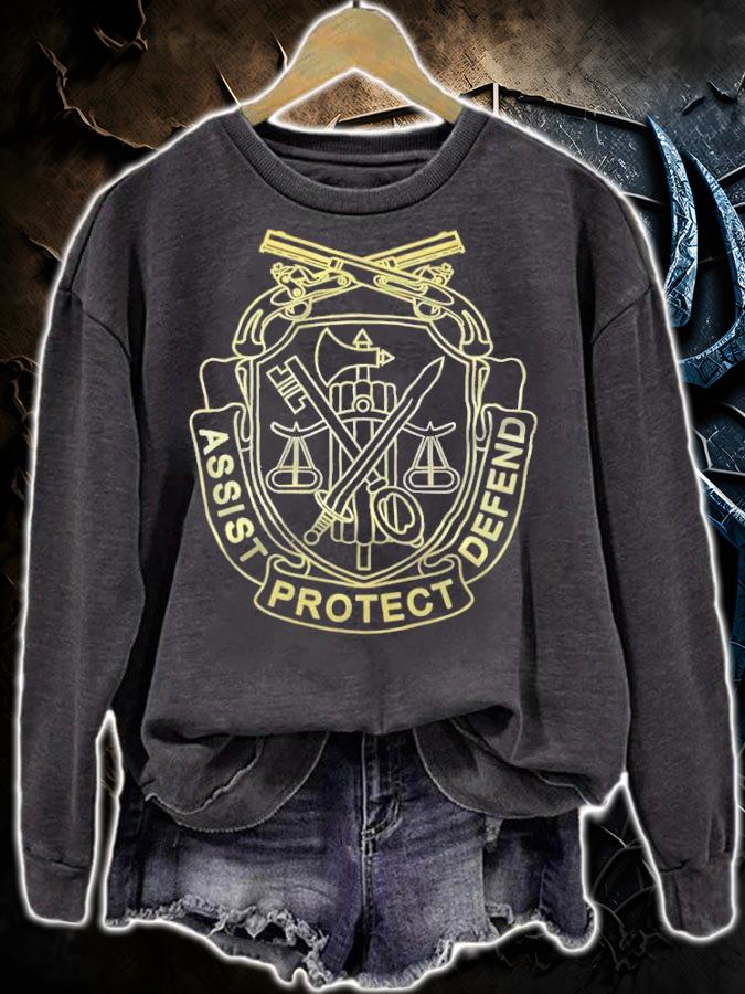Assist Protect Defend shirt t-shirt sweatshirt