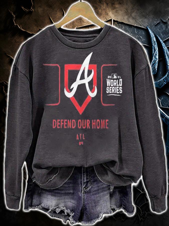 Atlanta Braves 2021 World Series Defend Our Home T-shirt t-shirt sweatshirt