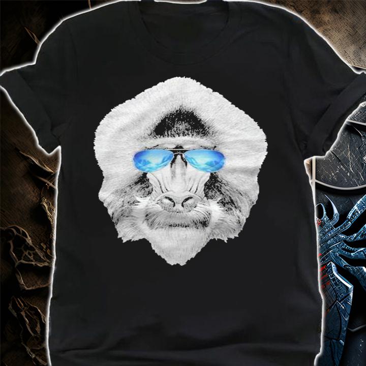 Baboon Cool Ape In Sunglasses Shirt t-shirt shirt