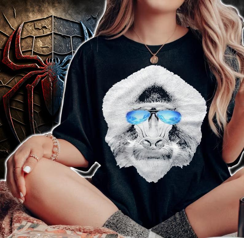 Baboon Cool Ape In Sunglasses Shirt t-shirt woman shirt