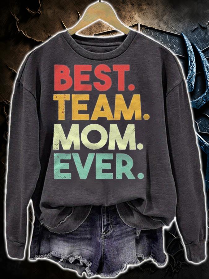 Best Team Mom Ever Soccer Sports Shirt t-shirt