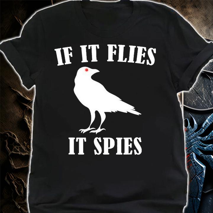 Birds Spie Conspiracy Joke Meme Surveillance T-Shirt t-shirt shirt