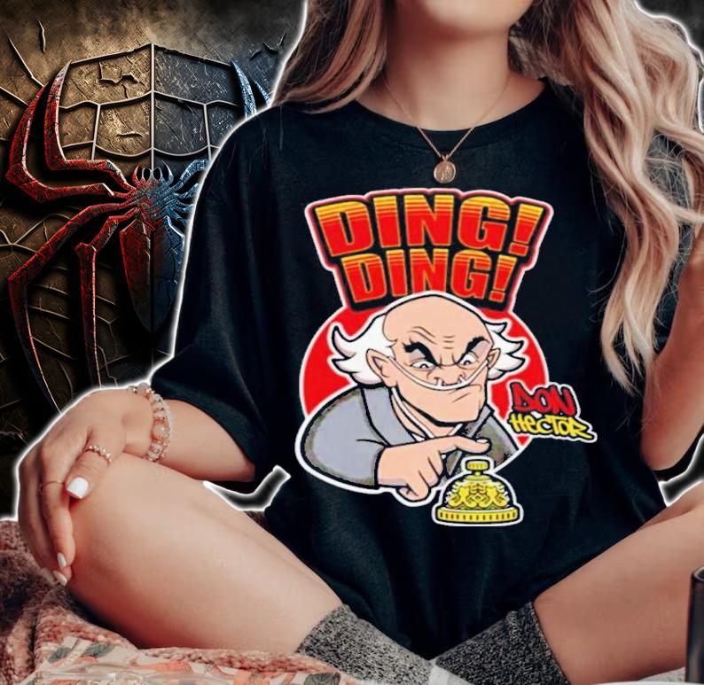Breaking Bad Don Hector Ding Ding Black Shirt t-shirt woman shirt
