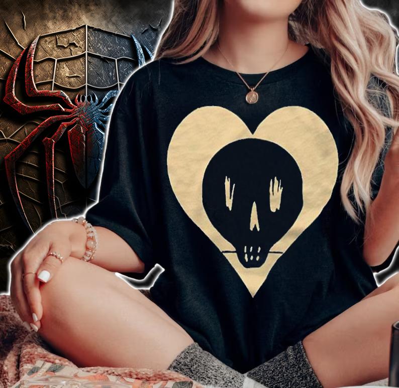 Bullet For My Valentine Black Heart logo T-shirt t-shirt