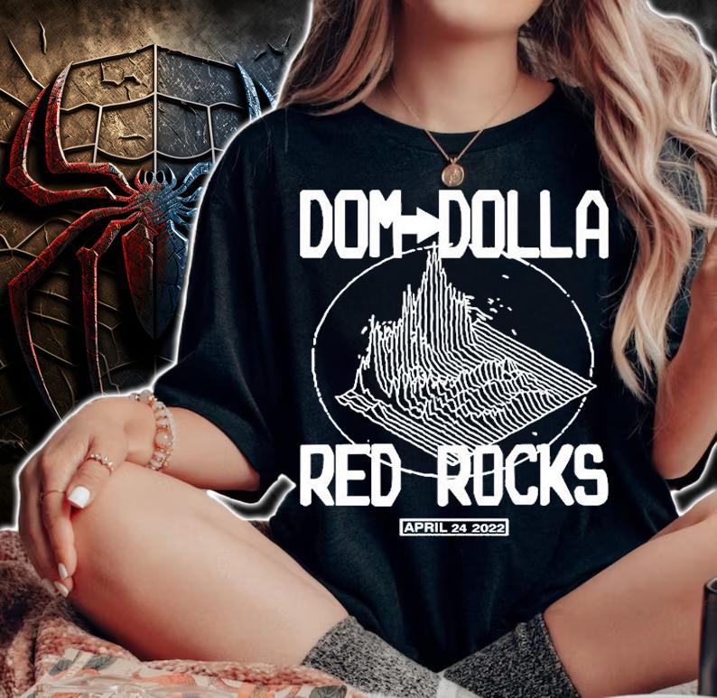 Dom Dolla Red Rocks T-Shirt t-shirt woman shirt