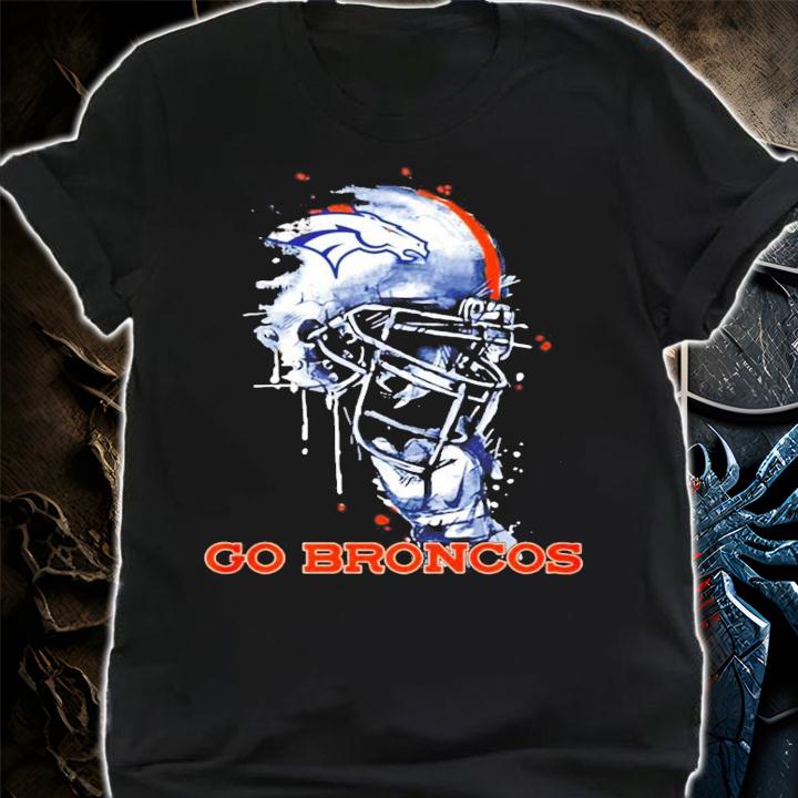 Go Denver Broncos logo shirt t-shirt shirt