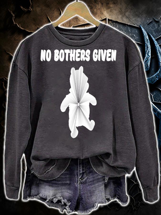 No Bothers Given Winnie The Pooh shirt t-shirt