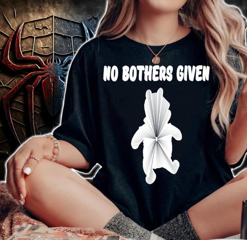 No Bothers Given Winnie The Pooh shirt t-shirt