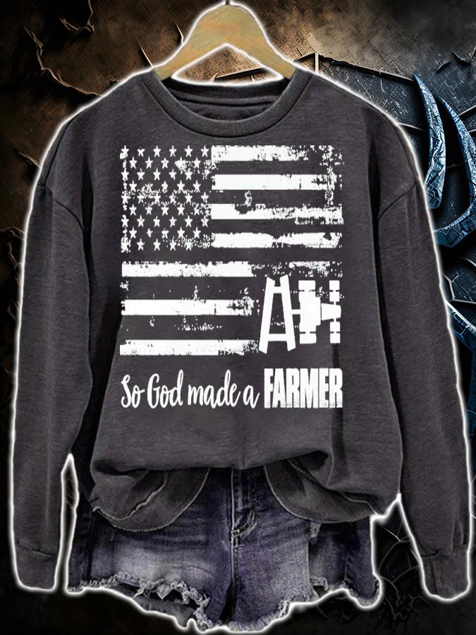 So God made a Farmer shirt t-shirt sweatshirt