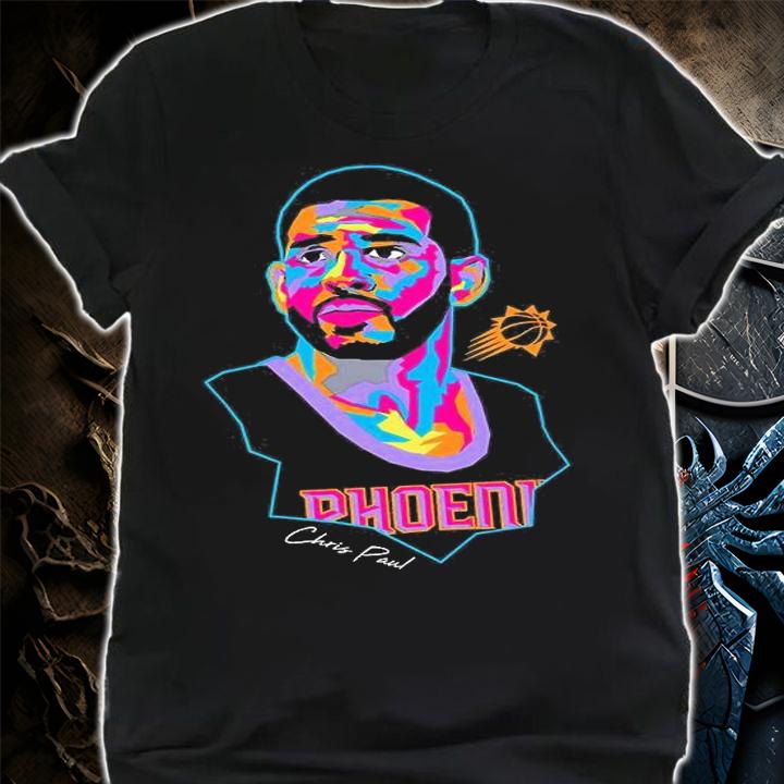 Chris Paul Phoenix Suns Basketball Signature T-Shirt t-shirt shirt