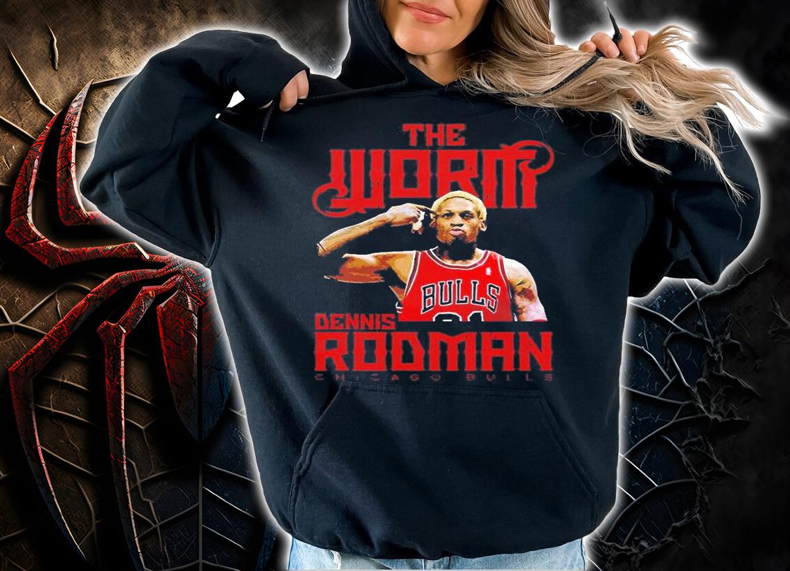 Dennis RodmanThe Worm Chicago Bulls T-Shirt t-shirt