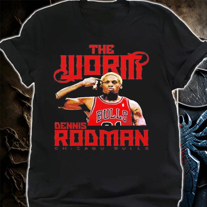 Dennis RodmanThe Worm Chicago Bulls T-Shirt t-shirt