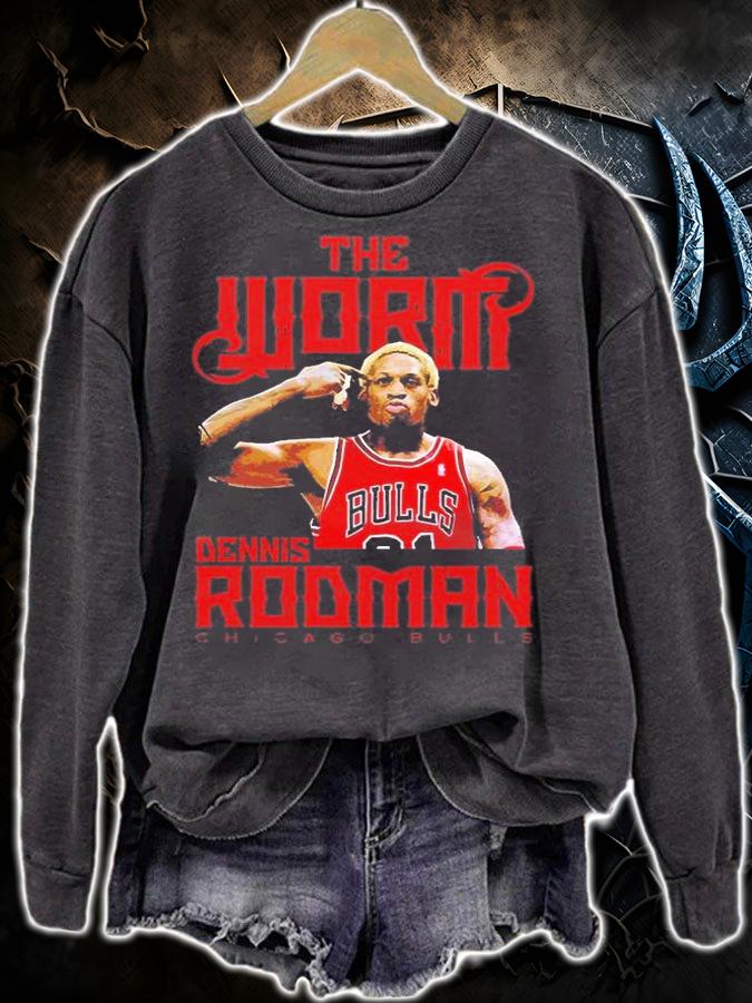 Dennis RodmanThe Worm Chicago Bulls T-Shirt t-shirt