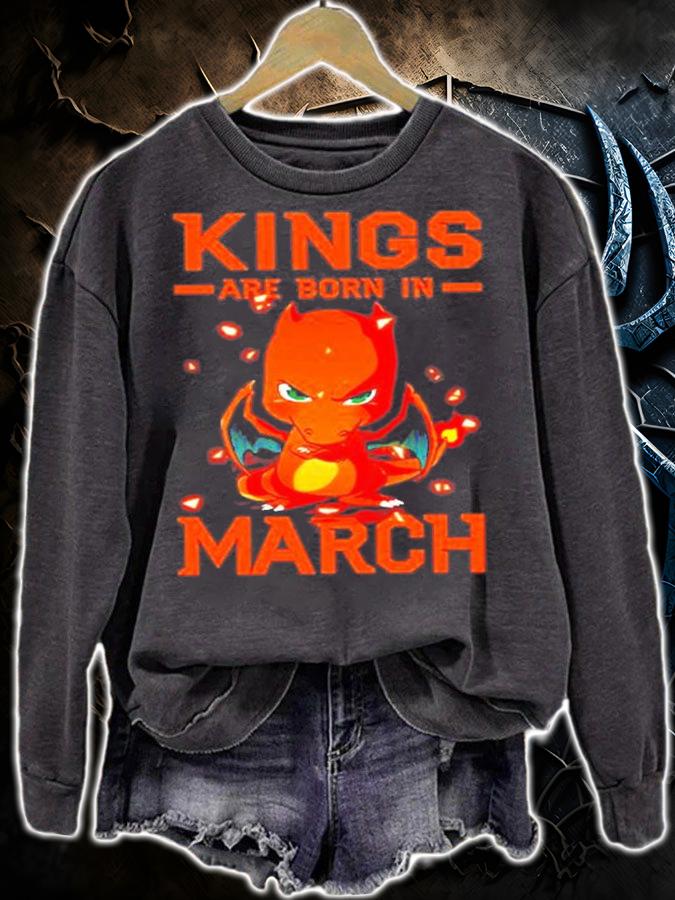 Dragon Kings Are Born In March T-Shirt t-shirt
