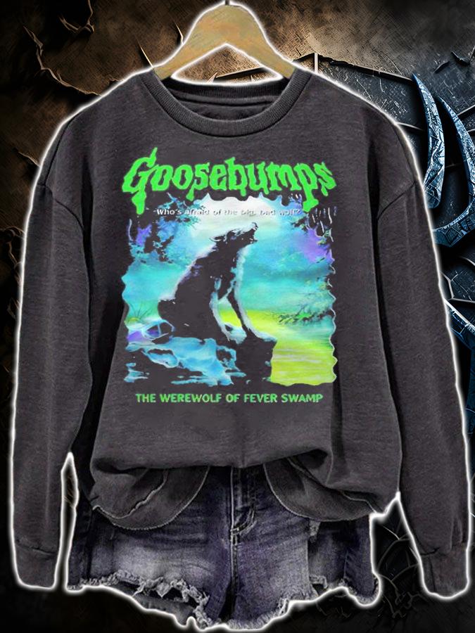 Goosebumps The Werewolf of Fever Swamp T-shirt t-shirt sweatshirt