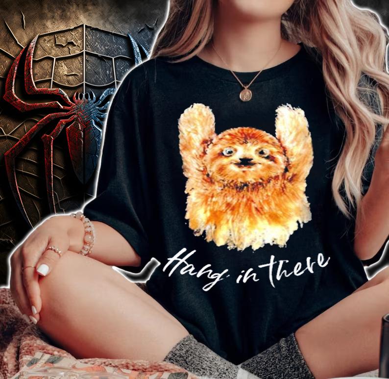 Hang In There Cute Watercolor Sloth Tees For Women Men Kids T-Shirt t-shirt
