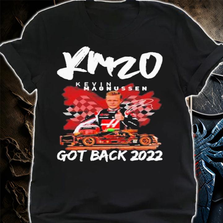 KM20 Kevin Magnussen Got Back Signatures Shirt t-shirt