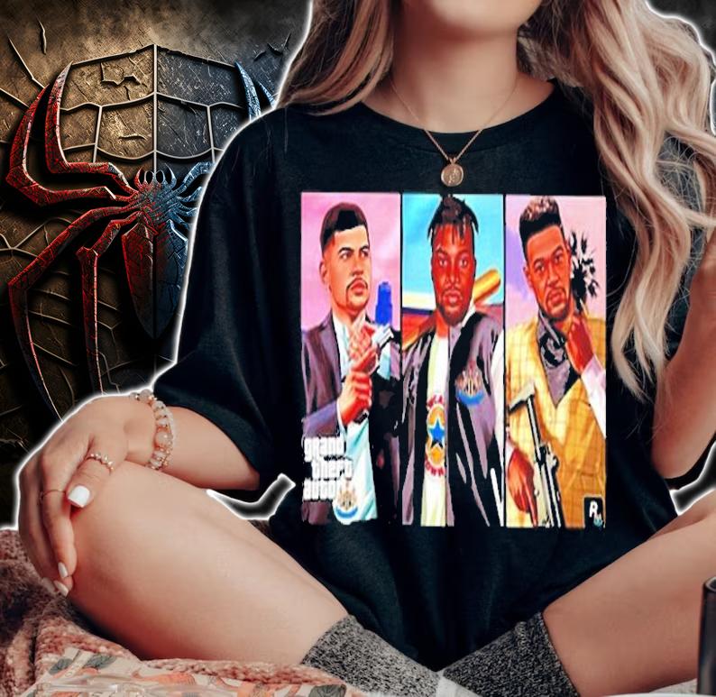 Newcastle United Gta Style T-Shirt t-shirt woman shirt