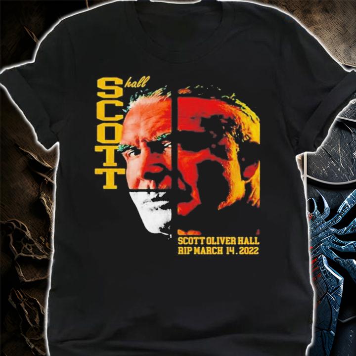 Official Scott Hall Scott Oliver Hall RIP March 14 2022 Shirt t-shirt shirt