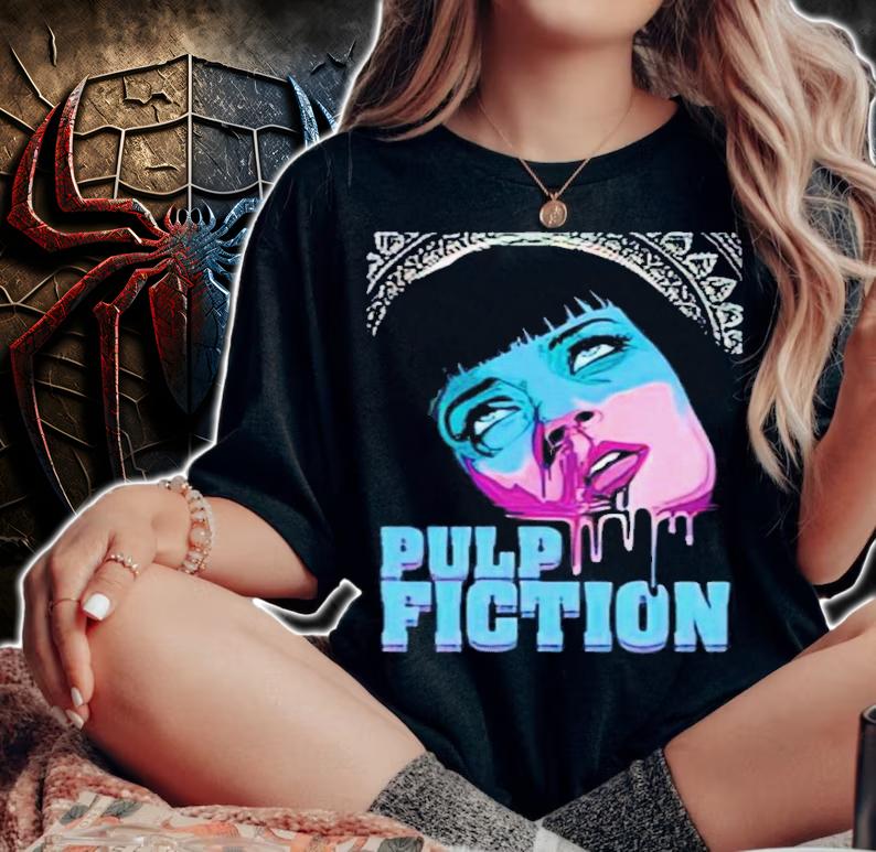 Pulp Fiction Movie Mia Wallace Shirt t-shirt