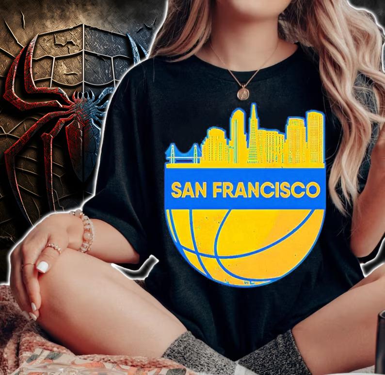 San Francisco Basketball T-Shirt t-shirt woman shirt
