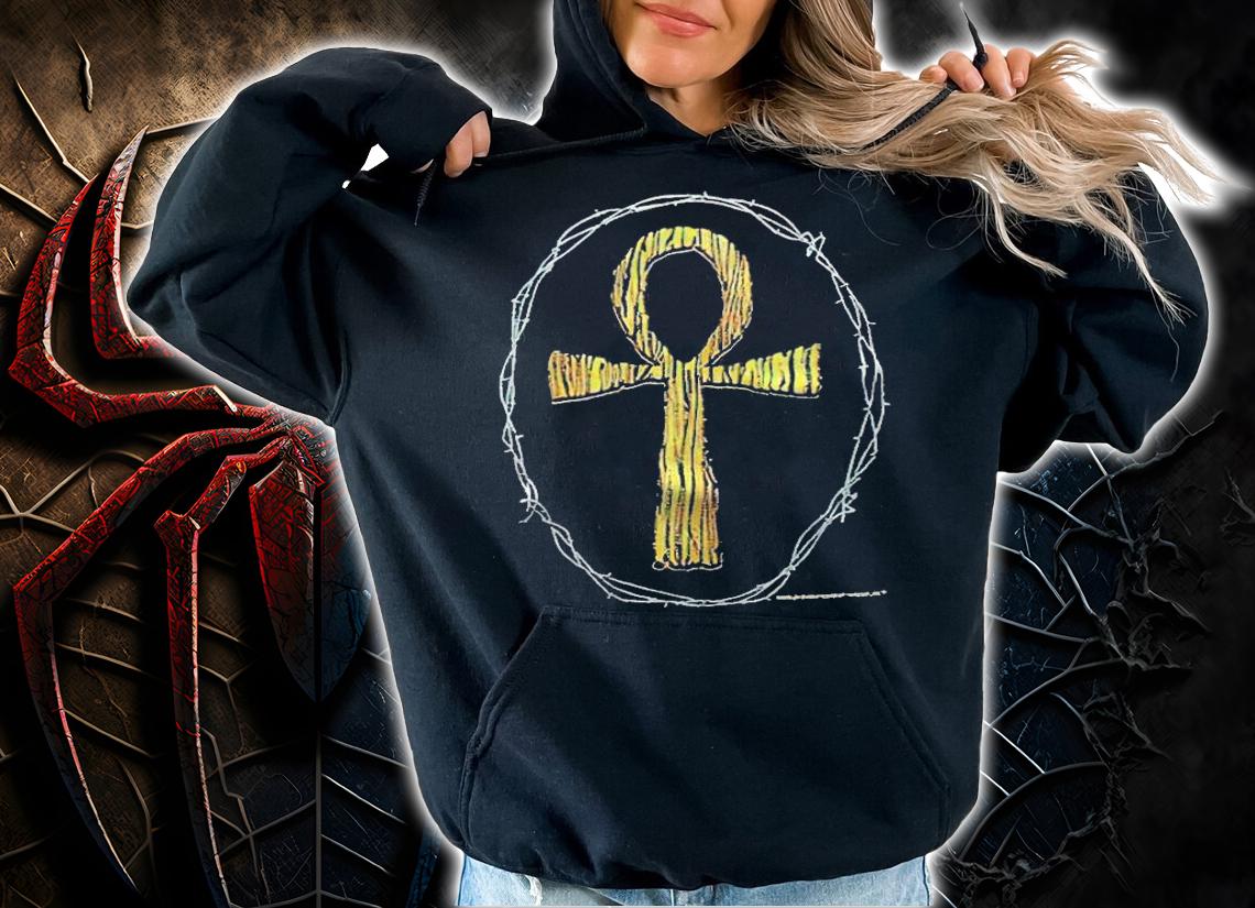 Scotty Riggs Flock Ankh T-shirt t-shirt