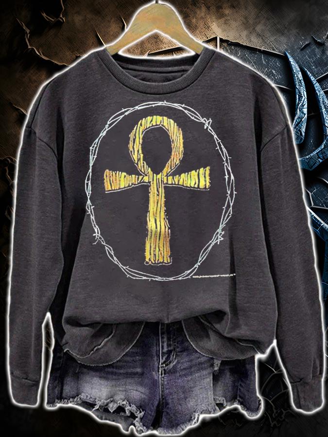 Scotty Riggs Flock Ankh T-shirt t-shirt