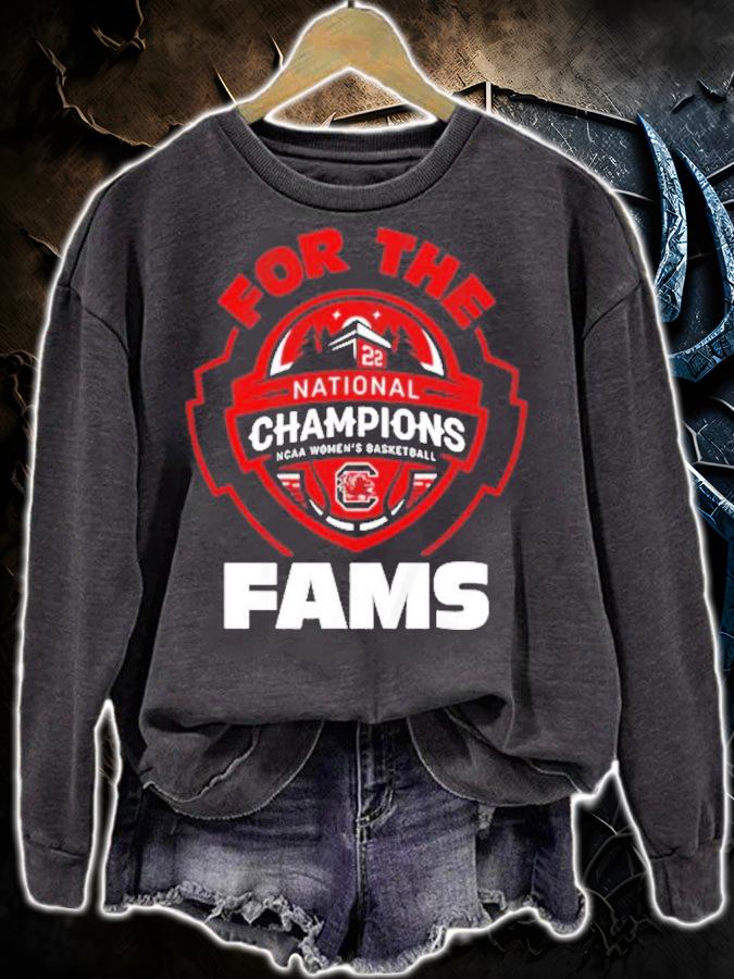 South Carolina For The Fams Champions NCAA Women's Basketball 2022 Shirt t-shirt