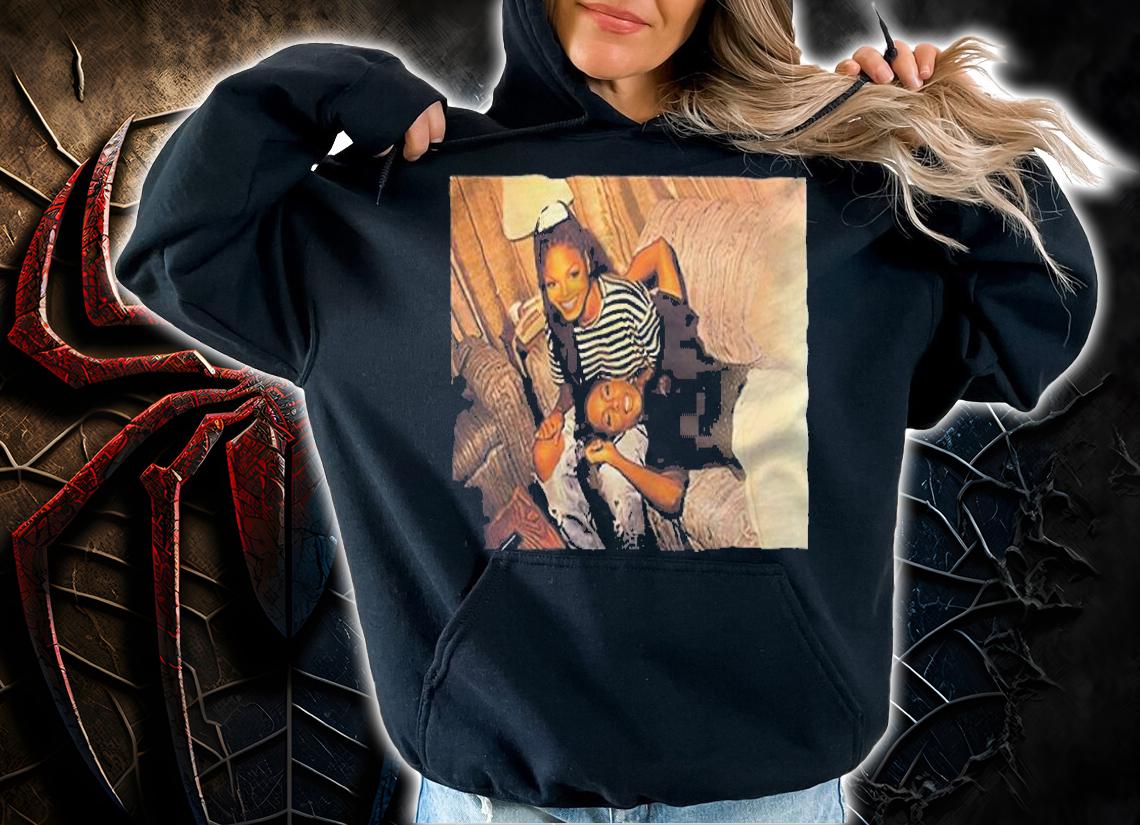 Vintage 90s Janet Jackson And MC Lyte shirt t-shirt hoodie