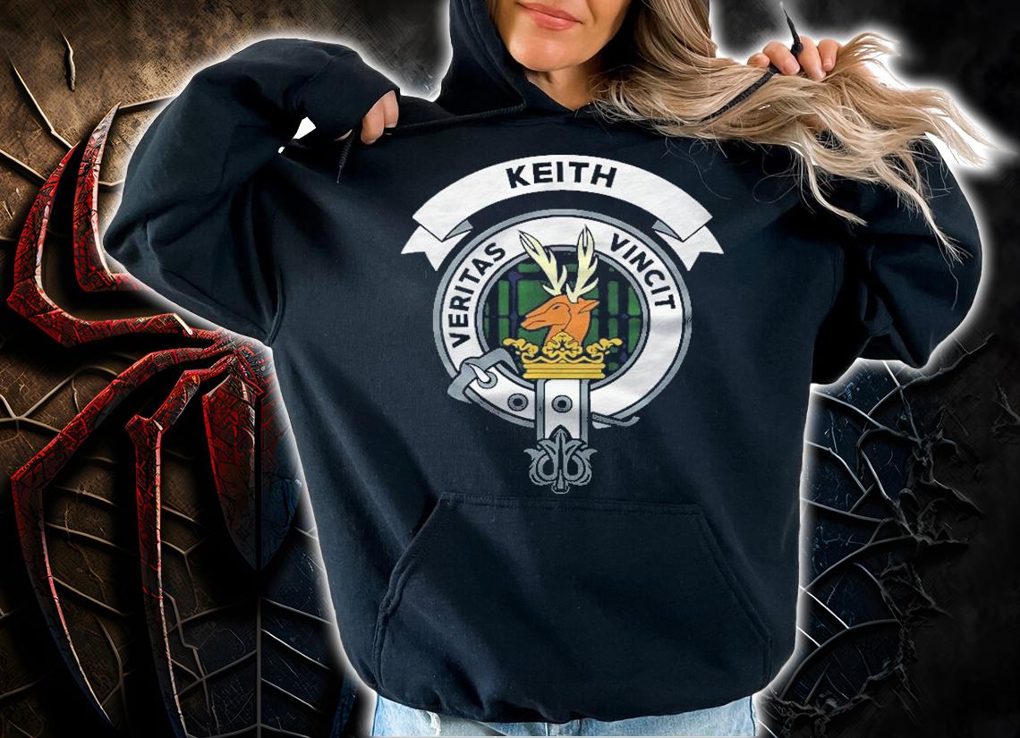 Keith Clan Badgem  Scottish Tartan Gifts Shirt t-shirt hoodie