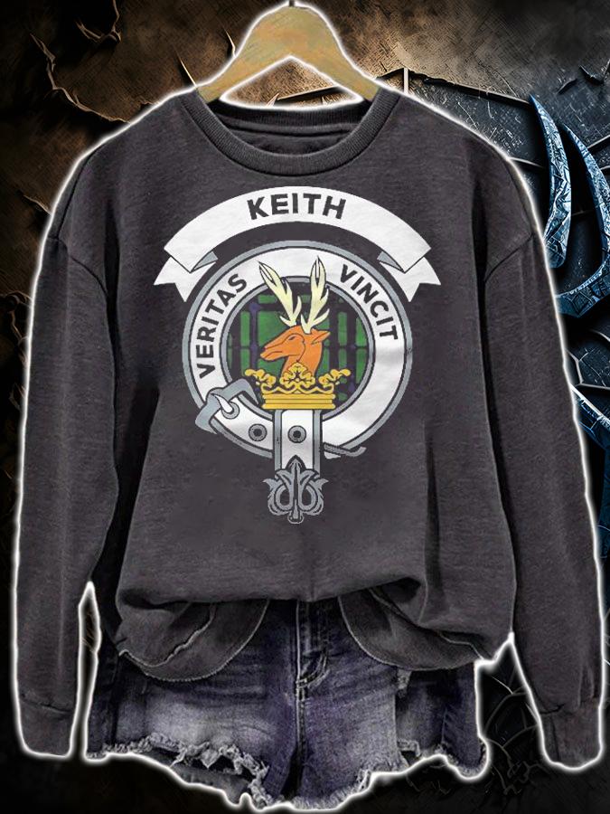 Keith Clan Badgem  Scottish Tartan Gifts Shirt t-shirt sweatshirt