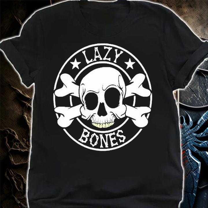 Lazy Bones Skeleton Halloween Costume T-Shirt t-shirt shirt