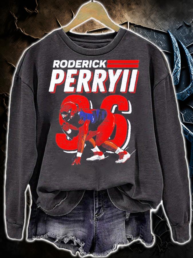 Roderick Perry II College Dash shirt t-shirt sweatshirt